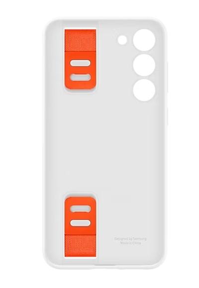 Калъф Samsung S23+ S916 Silicone Grip Case, White