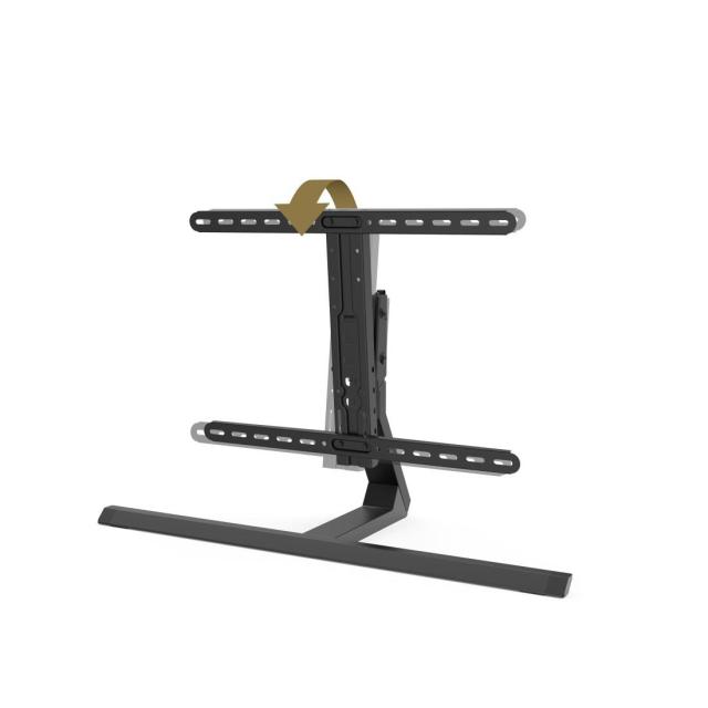 Стойка за TV HAMA Design, Регулируема, До 165 cm (65"), 40 кг, Черен