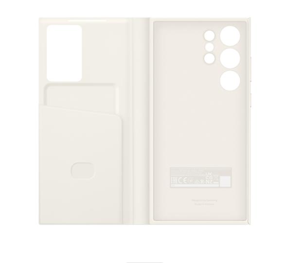 Калъф Samsung S23 Ultra S918 Smart View Wallet Case, Cream