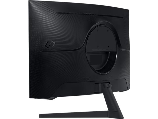 Монитор Samsung C27G55TQ, 27" Odyssey GAMING, Curved 1000R, VA QLED, 144 Hz, 1 ms MPRT, 2560x1440, 300 cd/m2, 2500:1 Contrast, FreeSync Premium, HDR10, Eye Saver Mode, Flicker Free, Game Mode, Display Port 1.2, HDMI 2.0, Headphone Jack,  178°/178°, B