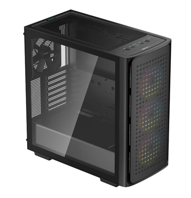 Кутия за компютър DeepCool CK560, 2x USB3.0, 1x Audio, 1xTypeC, Mini-ITX / Micro-ATX / ATX / E-ATX