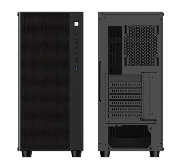 Кутия за компютър DeepCool MATREXX 55 MESH, Mid Tower Case, 2xUSB2.0, 1xUSB3.0, 1xAudio, 1xMic, Mini-ITX / Micro-ATX / AT