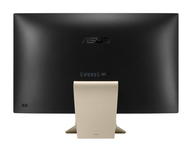 Настолен компютър - всичко в едно Asus Vivo AiO M3700WUAK-BA026M , AMD Ryzen 5 5500U (2.1GHz up to 4.00GHz, 8MB), 27"FHD 1920X1080 16:9, DDR4 8GB SoDIMM, 256GB PCIE G3 SSD, External DVD writer, Drak Grey Wireless Kbd + Mouse US International, NO OS, 