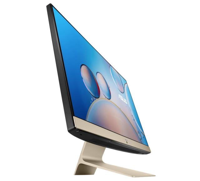 Настолен компютър - всичко в едно Asus Vivo AiO M3700WUAK-BA026M , AMD Ryzen 5 5500U (2.1GHz up to 4.00GHz, 8MB), 27"FHD 1920X1080 16:9, DDR4 8GB SoDIMM, 256GB PCIE G3 SSD, External DVD writer, Drak Grey Wireless Kbd + Mouse US International, NO OS, 