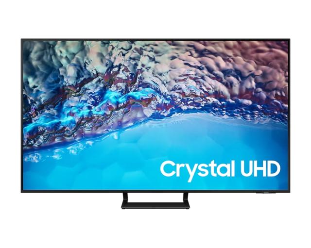 Телевизор Samsung 55" 55BU8572 4K UHD LED TV, SMART, Q-Symphony, Dolby Digital Plus , 3xHDMI, 2xUSB, Wi-Fi 5, Bluetooth 5.2, Black