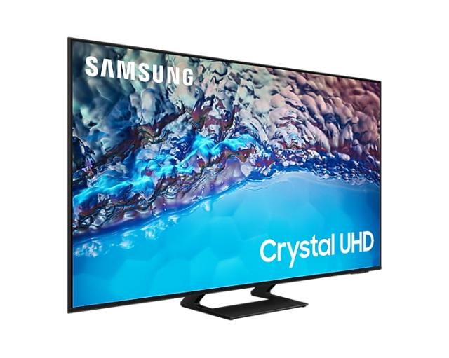 Телевизор Samsung 55" 55BU8572 4K UHD LED TV, SMART, Q-Symphony, Dolby Digital Plus , 3xHDMI, 2xUSB, Wi-Fi 5, Bluetooth 5.2, Black