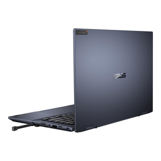 Лаптоп Asus ExpertBook B5 Flip B5402FEA-KA0189, Intel Core i5-1155G7 2.5 GHz (8M Cache, up to 4.5 GHz, 4 cores), 14"FHD (1920 x 1080)Touch 16:10, 16GB DDR4, PCIe 3.0x4  512GB SSD, Intel UHD Graphics, HDMI, 2xThunderbolt, RJ45, No OS, Illim.Kbd., Star