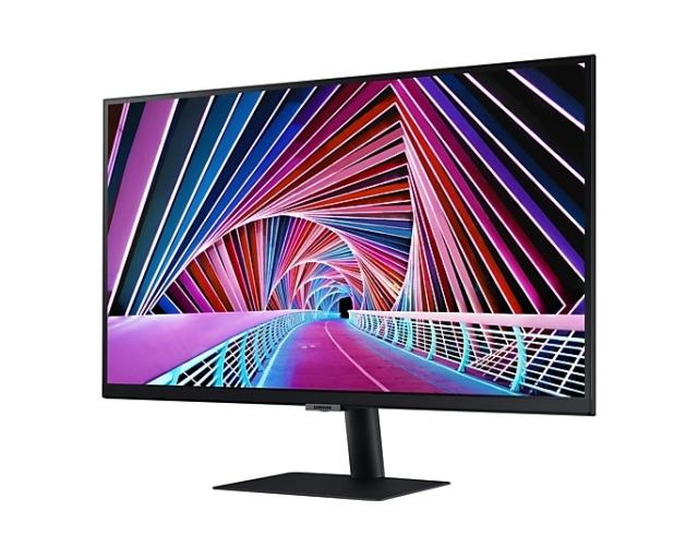 Монитор Samsung 27A700, 27" IPS LED, 60 Hz, 5 ms GTG, 3840x2160, 300 cd/m2, 1000:1, HDR10, Eye Saver, PIP, , USB, Display Port 1.2, HDMI 2.0, USB, Headphone Jack, 178°/178°, Black