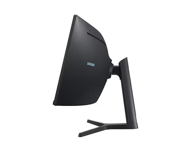 Монитор Samsung 49" 49A950 VA QLED, 120 Hz, 4 ms GTG, 5120x1440, 350 cd/m2, 3000:1, HDR 400, Eye Saver, Flicker Free, USB Type C, LAN, 3xUSB 3.0, Display Port, 2xHDMI, Speakers, Headphone Jack, 178°/178°, Black