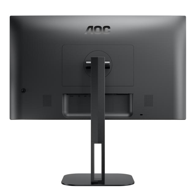 Монитор AOC 24V5C/BK, 23.8" IPS WLED, 1920x1080@75Hz, 4ms GtG, 1ms MPRT, 300cd m/2, 1000:1, DCR 20M:1, FreeSync, FlickerFree, Low Blue Light, 3Wx2, Tilt, Height Adjust, Pivot, Swivel, HDMI, DP, USB hub