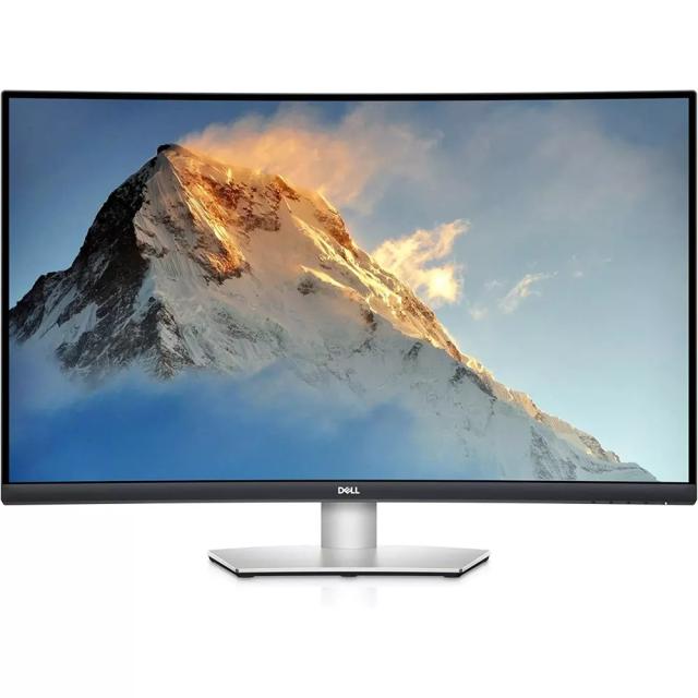 Монитор Dell S3221QSA, 32" Curved 4K AG, VA, 4ms, 3000:1, 300 cd/m2, UHD (3840x2160),  AMD Radeon FreeSync, 99% sRGB, HDMI, DP, USB 3.0 hub, Speakers 2 x 5W, ComfortView, Audio Line-out, PBP, PIP, Height Adjustable, Tilt, Black