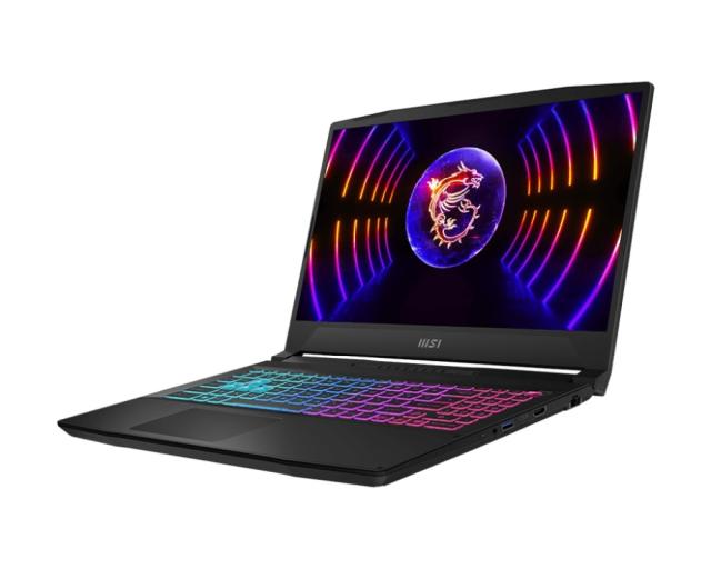 Лаптоп MSI Katana 15 B13VEK, RTX 4050 GDDR6 6GB, 15.6" FHD (1920x1080), 144Hz, IPS-Level, i7-13620H (10C/16T, 24 MB, up to 4.90 GHz), DDR5 16GB 5200MHz (8GBx2), 512GB NVMe PCIe SSD Gen4x4, 2x M.2, 4-Zone RGB Gaming Keyboard, 3-Cell 53.5 Whr, No OS, 2