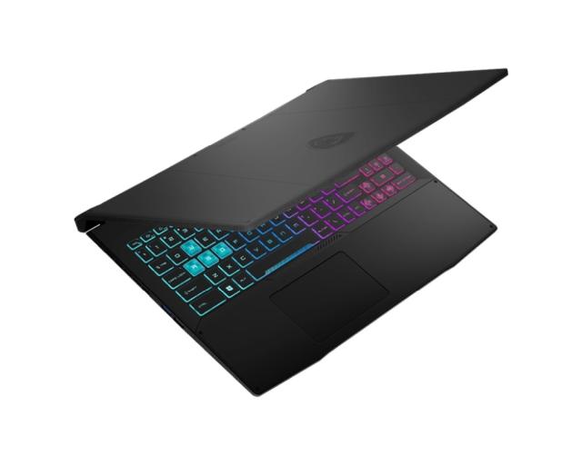 Лаптоп MSI Katana 15 B13VEK, RTX 4050 GDDR6 6GB, 15.6" FHD (1920x1080), 144Hz, IPS-Level, i7-13620H (10C/16T, 24 MB, up to 4.90 GHz), DDR5 16GB 5200MHz (8GBx2), 512GB NVMe PCIe SSD Gen4x4, 2x M.2, 4-Zone RGB Gaming Keyboard, 3-Cell 53.5 Whr, No OS, 2