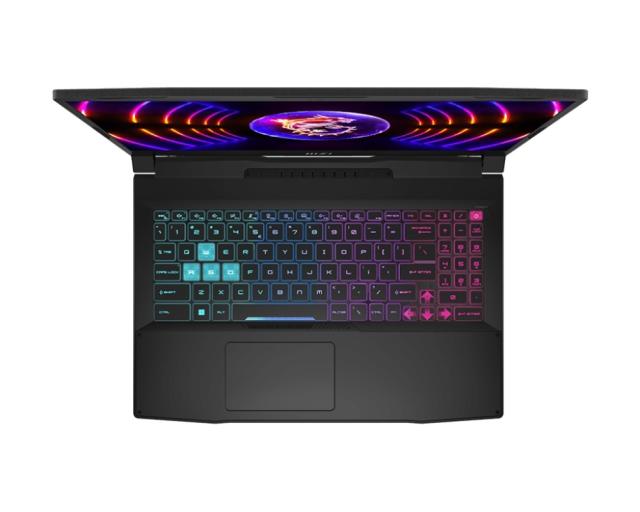 Лаптоп MSI Katana 15 B13VEK, RTX 4050 GDDR6 6GB, 15.6" FHD (1920x1080), 144Hz, IPS-Level, i7-13620H (10C/16T, 24 MB, up to 4.90 GHz), DDR5 16GB 5200MHz (8GBx2), 512GB NVMe PCIe SSD Gen4x4, 2x M.2, 4-Zone RGB Gaming Keyboard, 3-Cell 53.5 Whr, No OS, 2