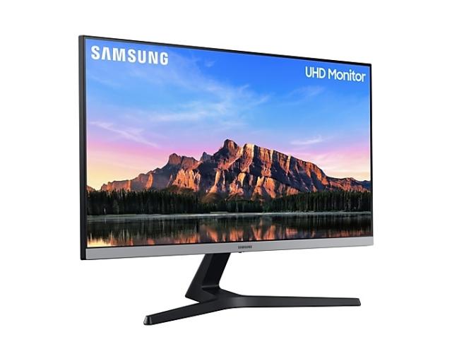 Монитор Samsung U28R550, 28" IPS, 60Hz, 4 ms GTG, 16:9 3840 x 2160, 300 cd/m2, 1000:1 Contrast, HDR10, Mega DCR, FreeSync, Eco Saving Plus, Eye Saver Mode, Flicker Free, Game Mode, 2xHDMI 2.0, Display Port 1.2, Headphone Jack, 178°/178°, Dark Blue Gr