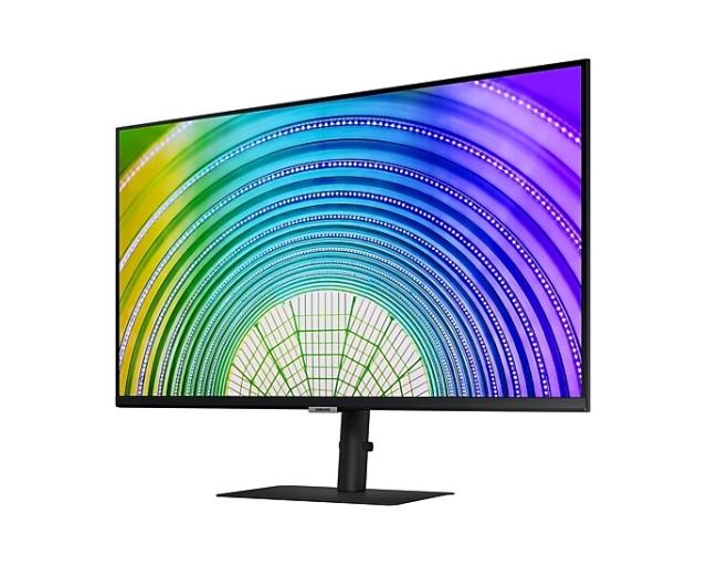 Монитор Samsung 32A600, 31.5" VA LED, 75 Hz, 5 ms GTG, 2560x1440, 300 cd/m2, 3000:1, HDR 10, AMD FreeSync, Eye Saver, Flicker Free, USB-C, 3xUSB 3.0, Display Port 1.2, HDMI 1.4, 178°/178°, Black