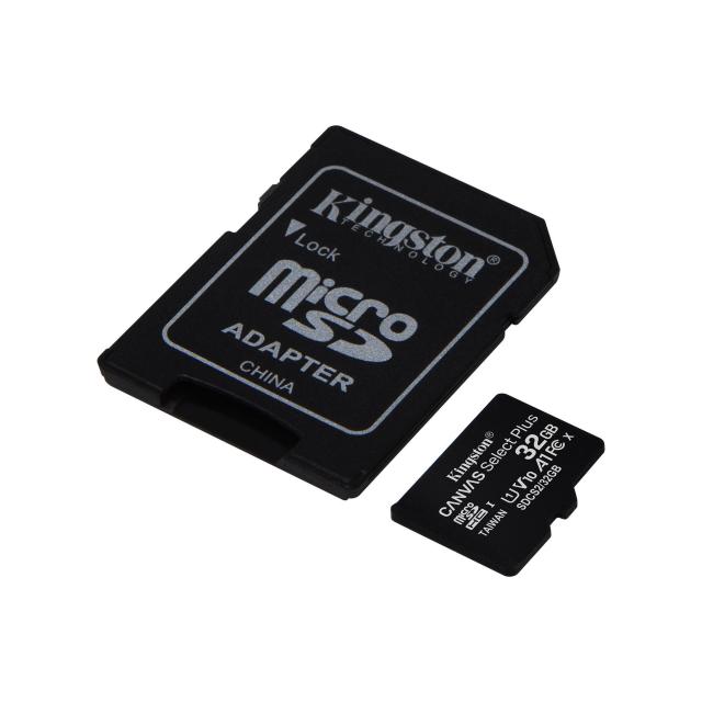 Карта памет Kingston Canvas Select Plus  microSDHC 32GB, Class 10 UHS-I