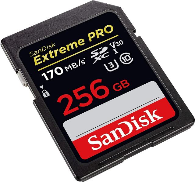 Карта памет SANDISK Extreme PRO®, SDHC/SDXC, 256GB Class 10, U3, 170 Mb/s