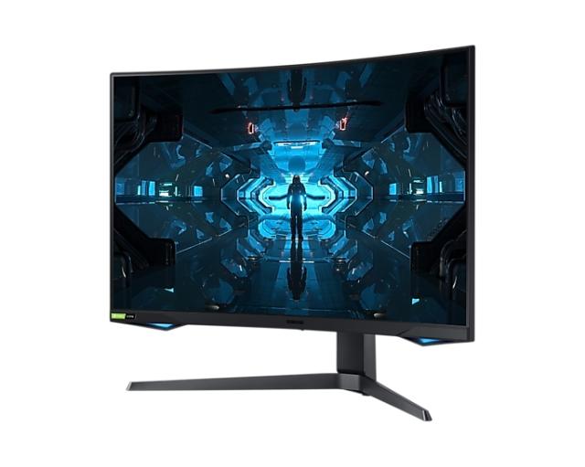 Монитор Samsung C32G75TQ, 31.5" Odyssey, Curved VA QLED, 240Hz, 1 ms GTG, 2560x1440, 350 cd/m2, 2500:1 Contrast, HDR 600, FreeSync Premium Pro, Eye Saver Mode, Flicker Free, Game Mode, 2xDisplay Port 1.4, HDMI 2.0, 2xUSB 3.0, Headphone Jack, 178°/178