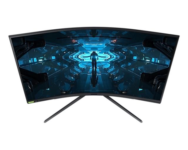 Монитор Samsung C32G75TQ, 31.5" Odyssey, Curved VA QLED, 240Hz, 1 ms GTG, 2560x1440, 350 cd/m2, 2500:1 Contrast, HDR 600, FreeSync Premium Pro, Eye Saver Mode, Flicker Free, Game Mode, 2xDisplay Port 1.4, HDMI 2.0, 2xUSB 3.0, Headphone Jack, 178°/178