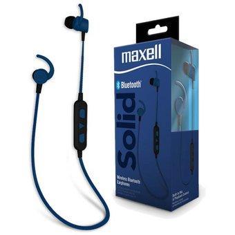 Слушалки Maxell BT100 SOLID, микрофон, Bluetooth, тип "тапи", Сини