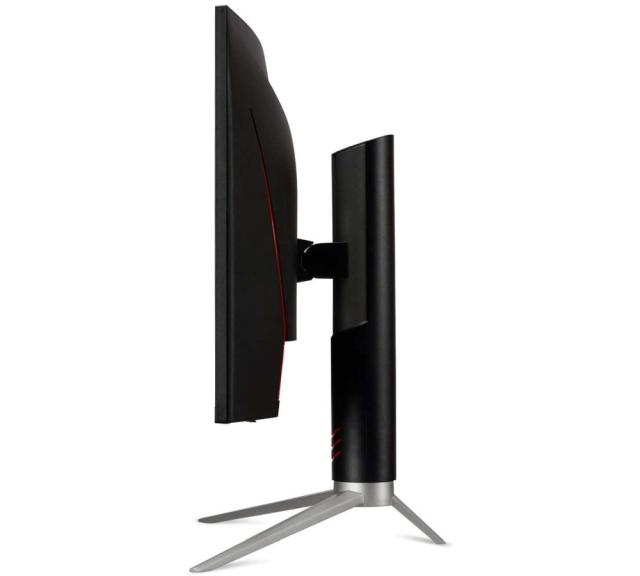 Монитор Aopen powered by Acer 27HC2URPbmiiphx, 27'' 16:9, VA LED QHD (2560x1440) 400nit, 1500R Curve, 4ms, FreeSync Premium, up to 165Hz, Zerfoframe, 100M:1 ACM, 250cd/m2, DVI, 2xHDMI, DP, 2x3W, Audio out, Height Adj., Tilt, VESA DisplayHDR 400, Blac