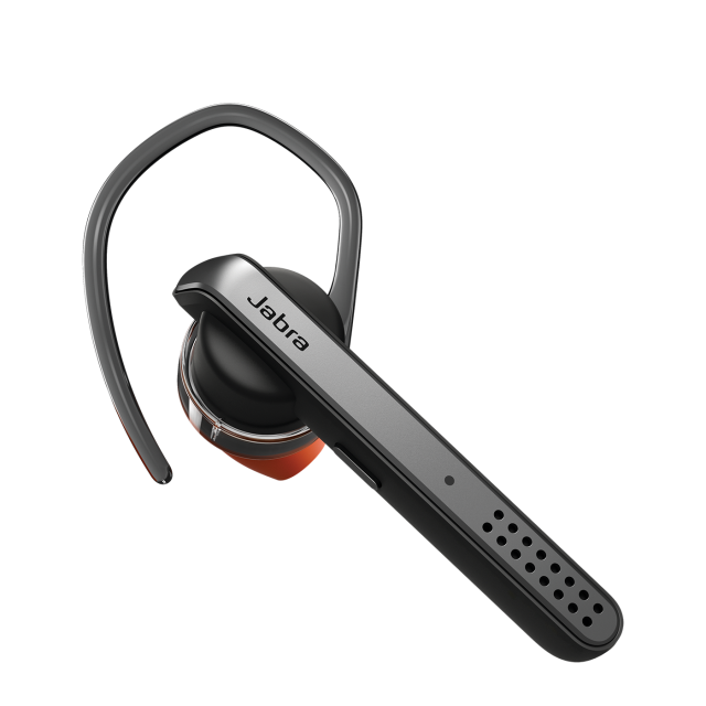 Слушалкa Jabra Talk 45 100-99800900, безжичнa, Bluetooth, микрофон, Сив