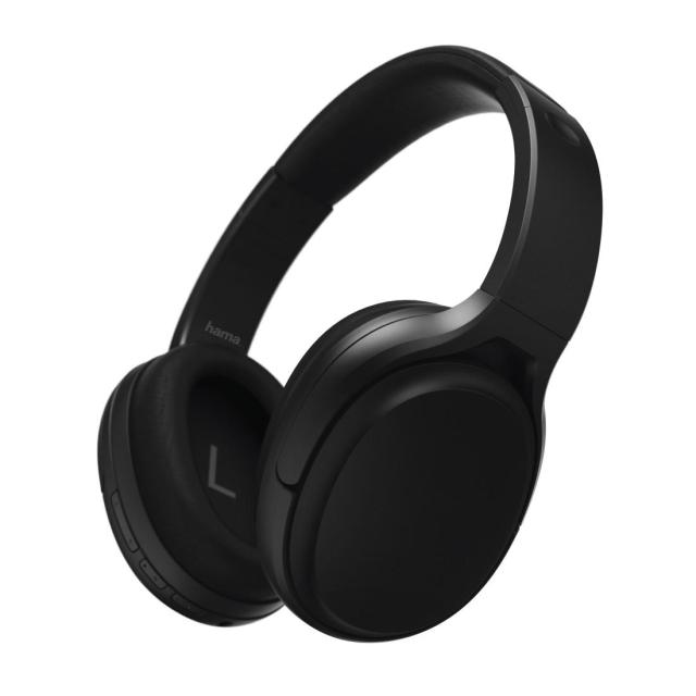 Слушалки HAMA Tour ANC, Bluetooth, Микрофон, Черни