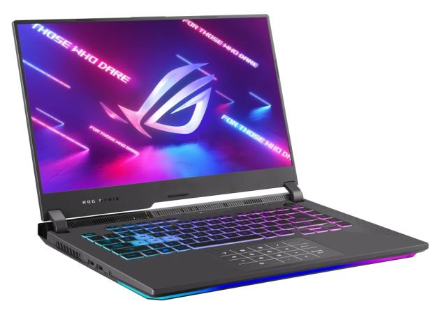 Лаптоп Asus ROG Strix G15 G513RM-LN397, AMD Ryzen 7-6800H (8-core/16-thread, 20MB cache, up to 4.7 GHz max boost) 15.6"  IPS AG WQHD (2560 x 1440) 16:9,240Hz, 16GB DDR5 4800Mhz(2*8),PCIE NVME 1TB M.2 SSD, RTX 3060 6GB GDDR6,WiFi 6,RGB Kbd, No OS, Ecl