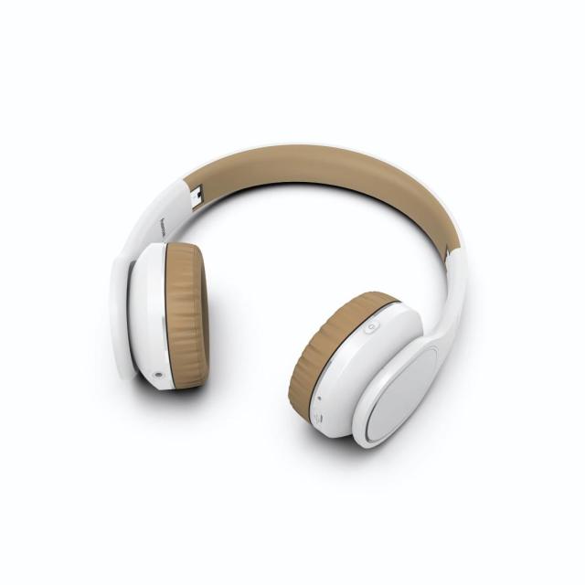 Слушалки Hama Touch, Bluetooth, Стерио, микрофон, Бели