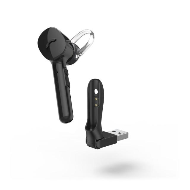Слушалка Hama MyVoice1300, безжични, Bluetooth, микрофон, спортни, Черни