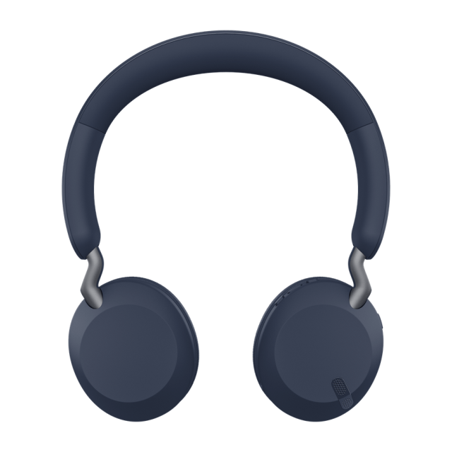 Слушалки Jabra ELITE 45h (100-91800004-60), безжични, Bluetooth, PNC, USB-C, сини