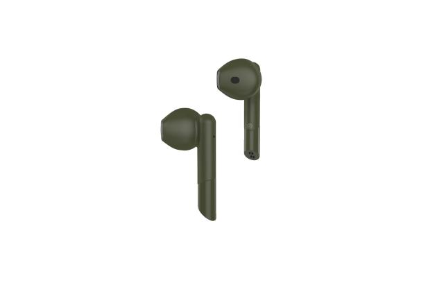 Слушалки MyKronоz ZeBuds Lite (Kakhi), Bluetooth, микрофон, с кутия за зареждане, Зелени