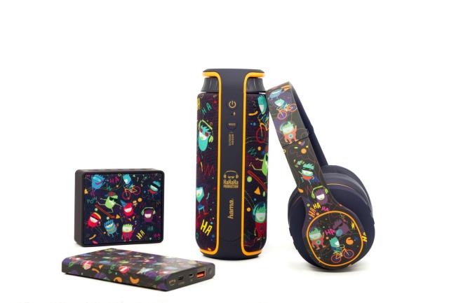 Слушалки Hama HaHaHa FEEL , безжични, Bluetooth, Стерео, Микрофон, Потискане на шума, Виолетов
