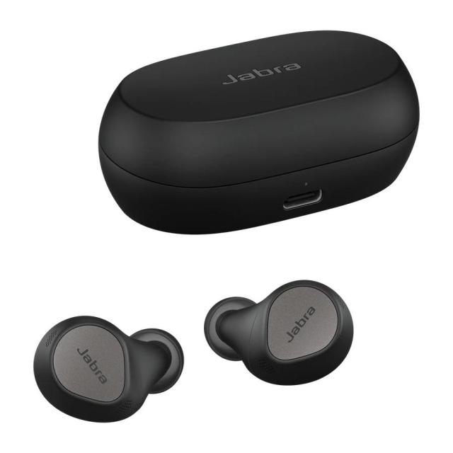 Блутут слушалки Jabra Elite 7 Pro Titanium Black