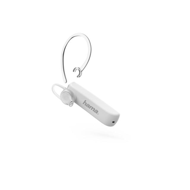 Слушалка  HAMA MyVoice1500, In-Ear, Bluetooth, Контрол на звука, Бели