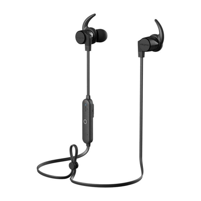 Слушалки Creative Outlier ONE V2, безжични, Bluetooth, микрофон, Черни