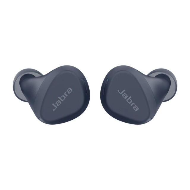 Слушалки Jabra Elite 4 Active (100-99180001-60), тип "тапи" безжични, микрофон, Bluetooth, IP57 защита, Сини