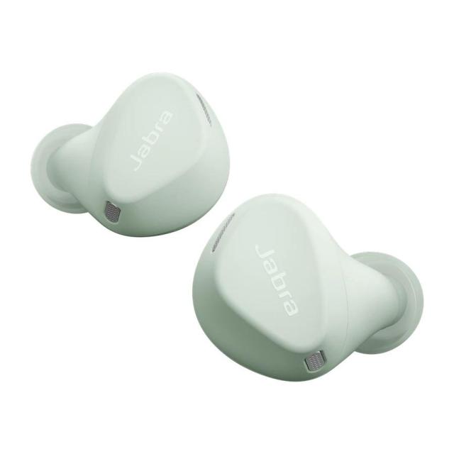 Слушалки Jabra Elite 4 Active (100-99180002-60), тип "тапи" безжични, микрофон, Bluetooth, IP57 защита, Бели