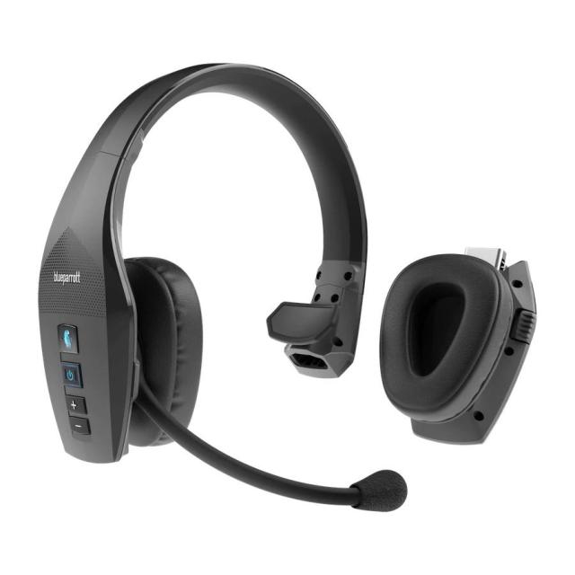 Bluetooth слушалка Jabra BlueParrott S650-XT, микрофон, Bluetooth, Черен