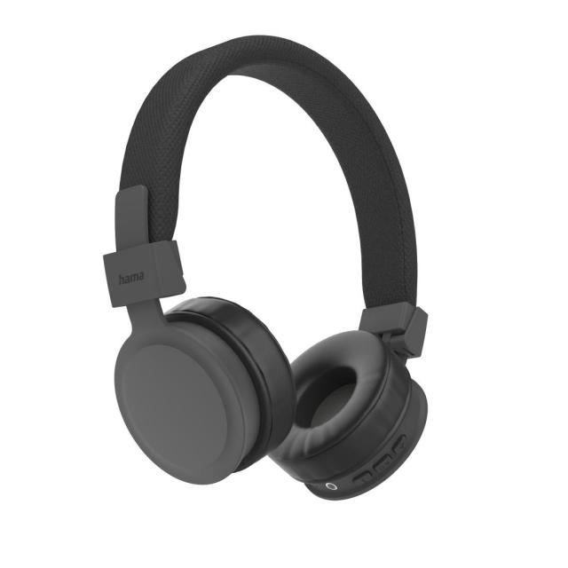 Слушалки HAMA Freedom Lit (184084), стерео, жични/безжични, Bluetooth, микрофон, сгъваеми, Черен