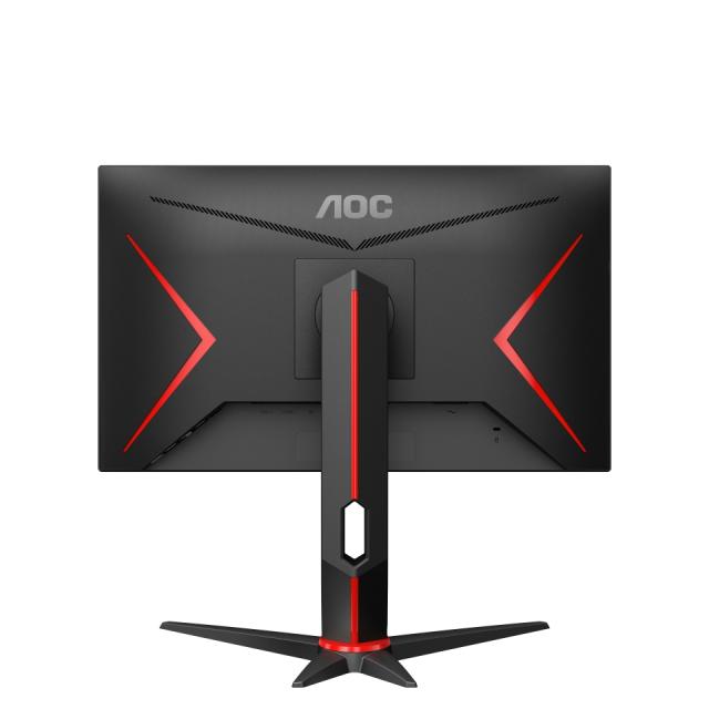 Монитор AOC 24G2ZU/BK, 23.8" IPS WLED, 1920x1080@240Hz, 1ms GtG, 0.5ms MPRT, 350cd m/2, 1000:1, DCR 80M:1, FreeSync Premium, FlickerFree, Low Blue Light, 2Wx2, Tilt, Height Adjust, Pivot, Swivel, 2xHDMI, DP, USB hub