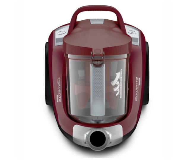 Прахосмукачка Rowenta RO4873EA, COMPACT POWER XXL, DARK RED, 2.5L, 550W, 75dB, mini turbobrush, parquet - crevice tool - upholstery nozzle