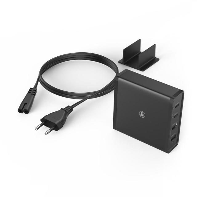 Зарядно 220V HAMA Universal, USB-C, 5-20V/65W, Power Delivery (PD), Черен