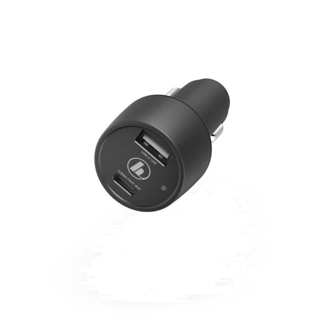 Зарядно за кола/камион HAMA USB-C, PD/QC, 30W, USB-A, Черно