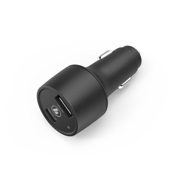 Зарядно за кола/камион HAMA USB-C, PD/QC, 30W, USB-A, Черно