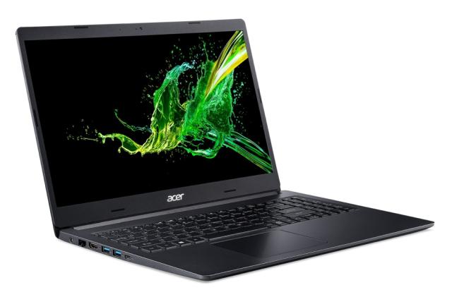 Лаптоп Acer Aspire 5, A515-56G-51FY, Core i5-1135G7 (2.40GHz up to 4.2GHz, 8MB), 15.6" FHD (1920x1080) IPS, 8GB DDR (4GB onboard), 512GB PCIe SSD, HDD kit, GeForce MX450 2GB GDDR5, HD Cam, Mic., WiFi AX, BT, Linux, Black