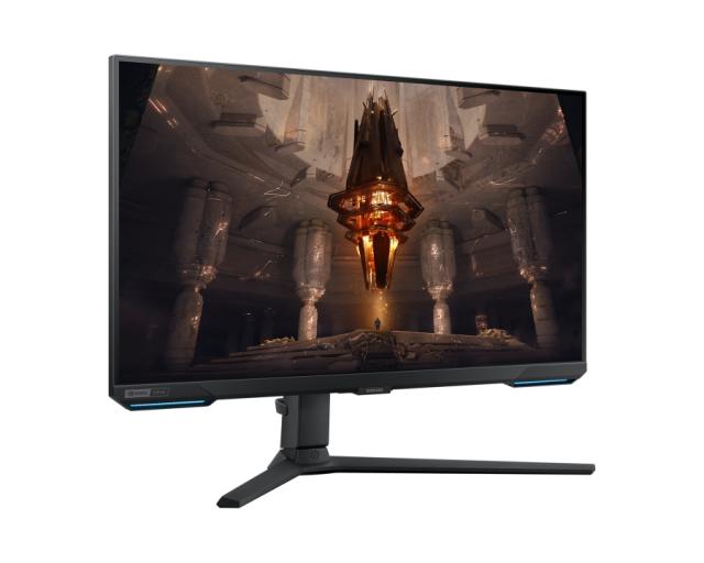 Монитор Samsung 28BG700 28" Odyssey G7, IPS, 144 Hz, 1 ms GTG, 3840x2160, 300 cd/m2, 1000:1 Contrast, DP, 2xHDMI, USB Hub, LAN, Black