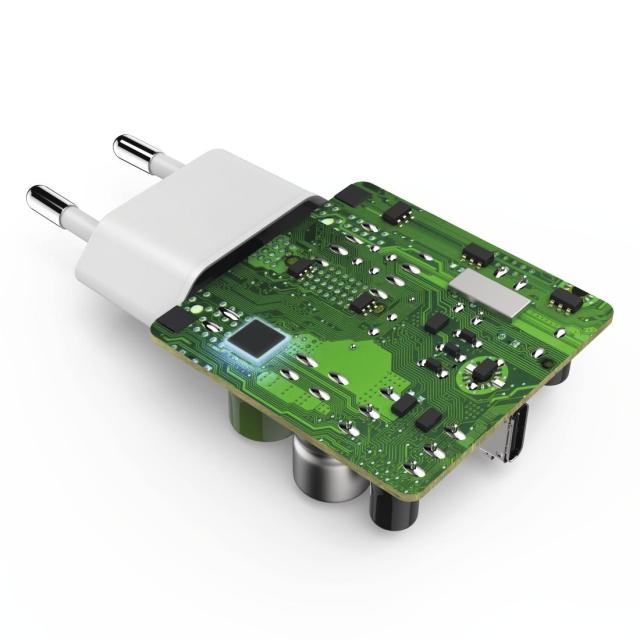 Мрежово зарядно HAMA USB-C Power Delivery (PD), Qualcomm, 18 W, Бял