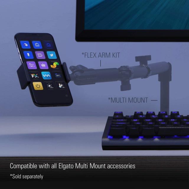 Поставка за телефон Elgato Smartphone Holder, Черна